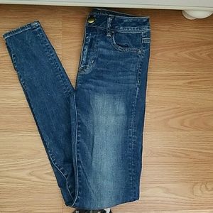 Hi-rise American eagle jeggings